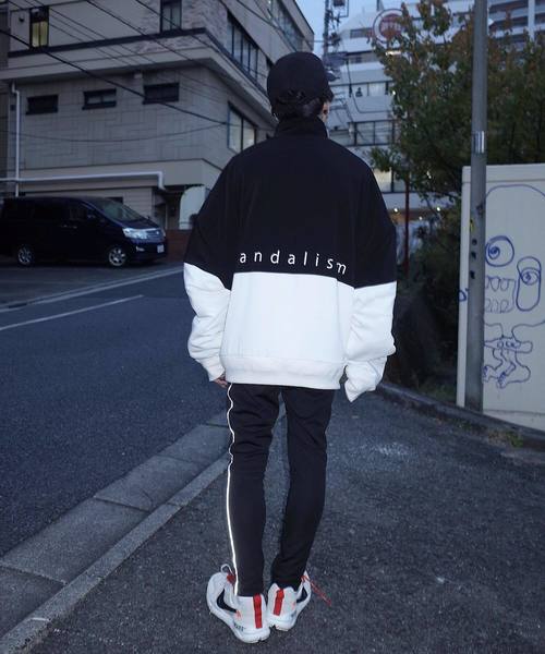 AFYF(エーエフワイエフ)の「AFYF 2018 POLY OVERSIZE ハーフZIP(その他アウター・メンズ・ホワイト×ブラック/ブラック×ホワイト・FREE)」の10枚目の写真
