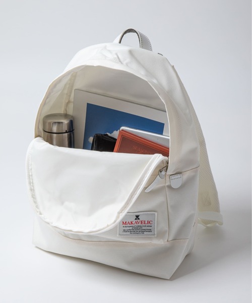 MAKAVELIC(マキャベリック)の「【62】【it】【MAKAVELIC】 TRUCS STANDARD DAYPACK(バックパック/リュック・レディース・ホワイト/ブラック・FREE)」の13枚目の写真
