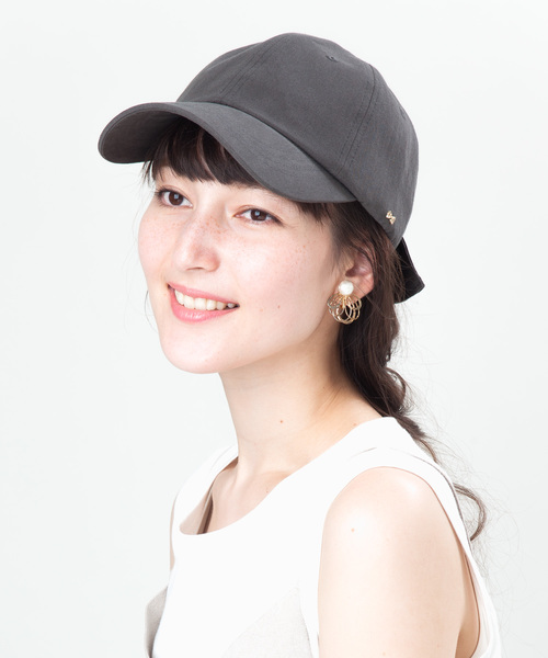 girlish キャップ セール】GIRBLISH（ガーブリッシュ）レディース 後ろリボン