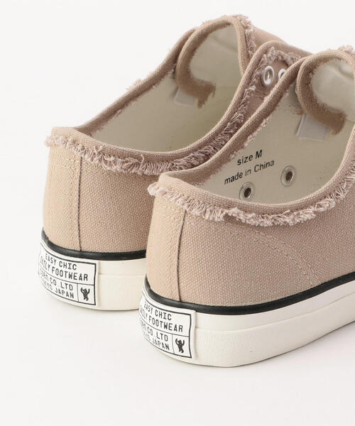 coen(コーエン)の「キャンバススリッポンスニーカー(メンズ)(スニーカー・メンズ・ブラック/ベージュ/ホワイト・SMALL/MEDIUM/LARGE)」の7枚目の写真