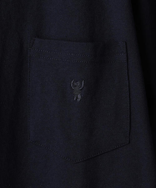 coen（コーエン）の「USAコットンクルーネックTシャツ（Tシャツ/カットソー・メンズ・ホワイト/ネイビー・X-LARGE/LARGE/SMALL/MEDIUM）」の8枚目の写真