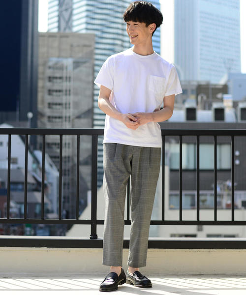 coen（コーエン）の「USAコットンクルーネックTシャツ（Tシャツ/カットソー・メンズ・ホワイト/ネイビー・X-LARGE/LARGE/SMALL/MEDIUM）」の15枚目の写真