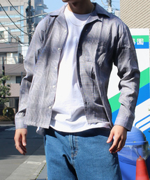 VIBGYOR Select/ オープンカラー チェックシャツ