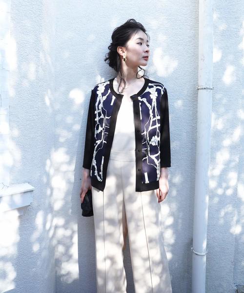 FRENCHPAVEオリジナル プレミアムクラスときめく上品スカーフ柄