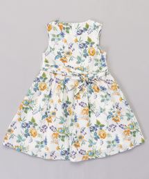 Tartine et Chocolat | Tartine et Chocolat/LIBERTY（Yorkshire Rose）リボンベルトワンピース(110cm～130cm)(ワンピース)