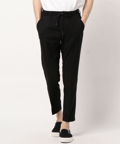 EDIFICE(エディフィス)の「TRギャバ イージーテーパー パンツ(その他パンツ・メンズ・チャコールグレー/ブラック/ネイビー/ブラウン・LARGE/MEDIUM/SMALL)」の5枚目の写真