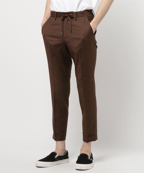 EDIFICE(エディフィス)の「TRギャバ イージーテーパー パンツ(その他パンツ・メンズ・チャコールグレー/ブラック/ネイビー/ブラウン・LARGE/MEDIUM/SMALL)」の7枚目の写真