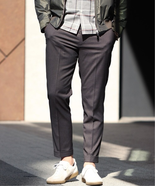 EDIFICE(エディフィス)の「TRギャバ イージーテーパー パンツ(その他パンツ・メンズ・チャコールグレー/ブラック/ネイビー/ブラウン・LARGE/MEDIUM/SMALL)」の10枚目の写真