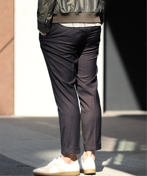 EDIFICE(エディフィス)の「TRギャバ イージーテーパー パンツ(その他パンツ・メンズ・チャコールグレー/ブラック/ネイビー/ブラウン・LARGE/MEDIUM/SMALL)」の12枚目の写真