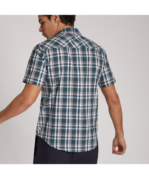 AIGLE（エーグル）の「ガーネル（シャツ/ブラウス・メンズ・オレンジ/インディゴブルー・MEDIUM/LARGE/X-LARGE）」の5枚目の写真