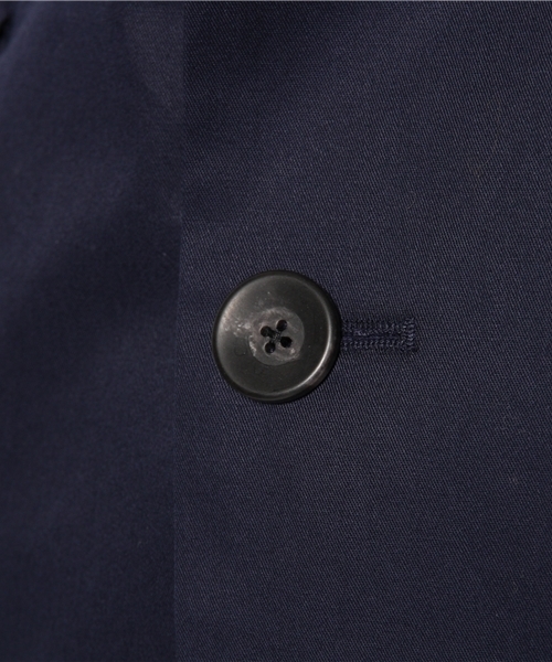 AMERICAN RAG CIE（アメリカンラグシー）の「AMERICAN RAG CIE コットンチェスターコート 114-AKS-M141-CO029∴（チェスターコート・メンズ・ネイビー/ベージュ/カーキ・2/1/3）」の11枚目の写真