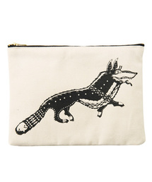 Sync.（スィンク）の「Sync. 【KLAUS HAAPANIEMI】SIMPLE POUCH-M "WOLF"（その他雑貨）」