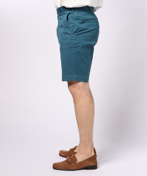 EDIFICE（エディフィス）の「60/2 ギャバストレッチ シaョーツ（その他パンツ・メンズ・ホワイト/ベージュ/ネイビー/ライトグリーン/ブルー・X-LARGE/SMALL/MEDIUM/LARGE）」の8枚目の写真