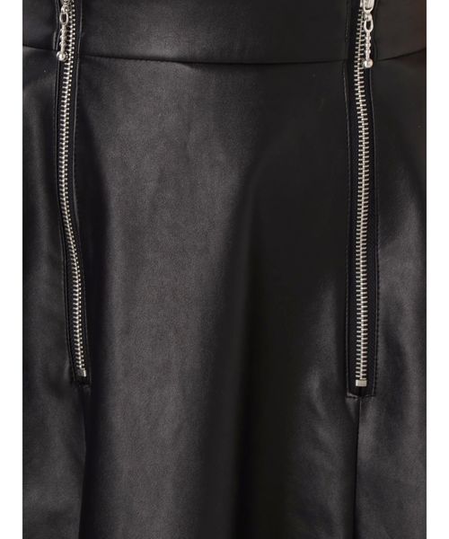 jouetie(ジュエティ)の「ダブルジップフレアスカート(スカート・レディース・ブラック/ベージュ/グレー/ブルー・MEDIUM)」の16枚目の写真