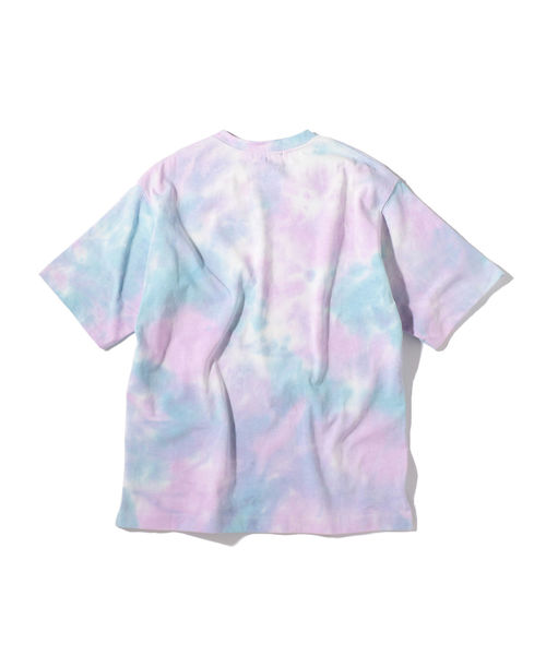 SHIPS(シップス)の「SU: タイダイ リラックス Tシャツ(Tシャツ/カットソー・メンズ・ブラック/ネイビー/ライトグリーン/ラベンダー・SMALL/MEDIUM/LARGE)」の5枚目の写真