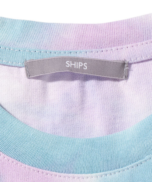 SHIPS(シップス)の「SU: タイダイ リラックス Tシャツ(Tシャツ/カットソー・メンズ・ブラック/ネイビー/ライトグリーン/ラベンダー・SMALL/MEDIUM/LARGE)」の9枚目の写真