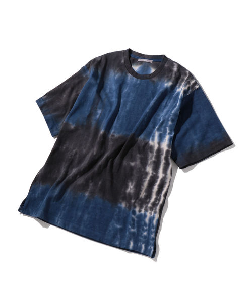 SHIPS(シップス)の「SU: タイダイ リラックス Tシャツ(Tシャツ/カットソー・メンズ・ブラック/ネイビー/ライトグリーン/ラベンダー・SMALL/MEDIUM/LARGE)」の12枚目の写真