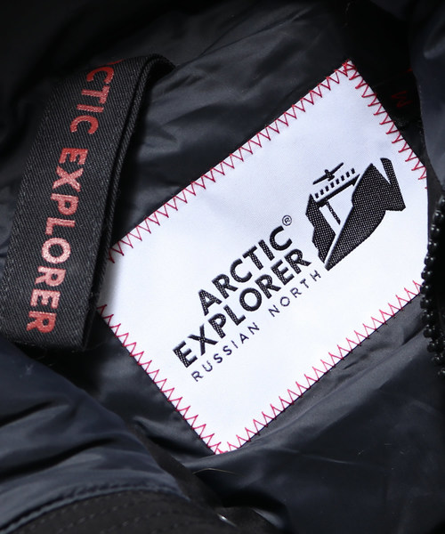 ARCTIC EXPLORER(アークティックエクスプローラー)の「ARCTIC EXPLORER/アークティックエクスプローラー CHILL (Fur付)(ダウンジャケット/コート・メンズ・ブラック/グレー/カーキ/レッド・M/L)」の11枚目の写真