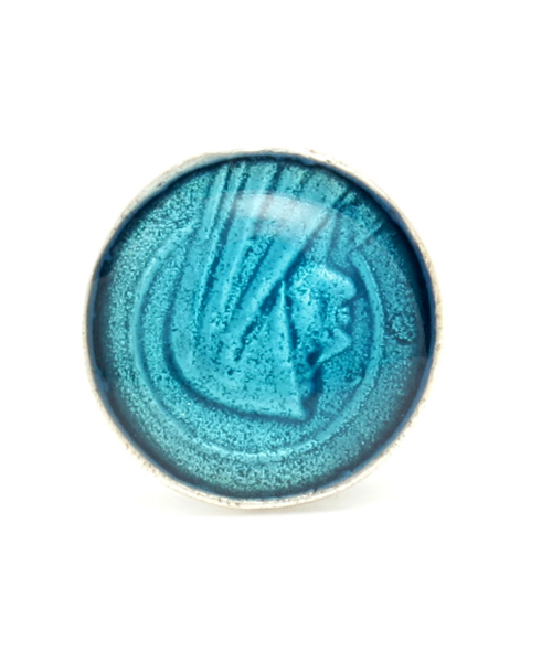 amp japan（アンプジャパン）の「Color Mary Medaille カラー マリア メダイ ピアス（ピアス（片耳用）・メンズ・ブルー/ブラック・FREE）」の5枚目の写真