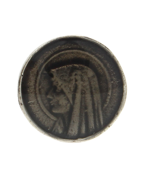 amp japan（アンプジャパン）の「Color Mary Medaille カラー マリア メダイ ピアス（ピアス（片耳用）・メンズ・ブルー/ブラック・FREE）」の6枚目の写真