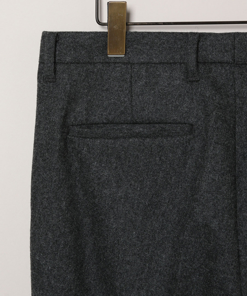 【完売品】アダムエロペ　ストレッチフラノ 1タックパンツ ADAM ET ROPÉ HOMME(アダム エ ロペ オム) / ストレッチフラノ 1