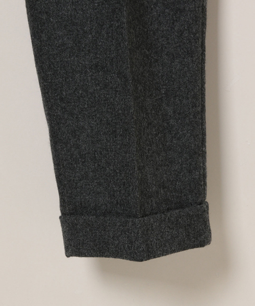 【完売品】アダムエロペ　ストレッチフラノ 1タックパンツ ADAM ET ROPÉ HOMME(アダム エ ロペ オム) / ストレッチフラノ 1