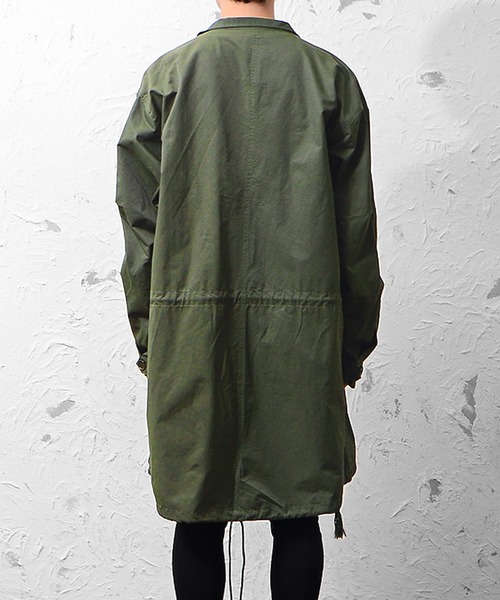 MinoriTY（マイノリティ）の「M-65モッズコート ロング アウター（モッズコート・メンズ・ブラック/ベージュ/カーキ・M/L）」の8枚目の写真