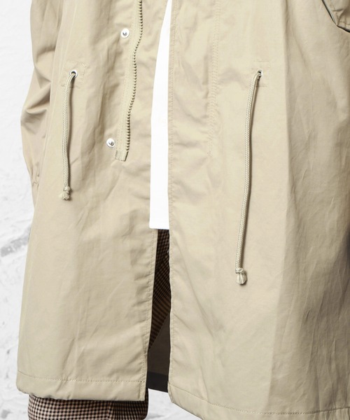 MinoriTY（マイノリティ）の「M-65モッズコート ロング アウター（モッズコート・メンズ・ブラック/ベージュ/カーキ・M/L）」の14枚目の写真