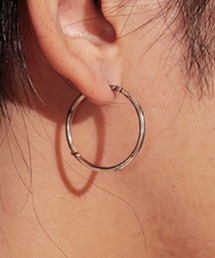 ピアス/フープ(XL)/ゴールドダスト