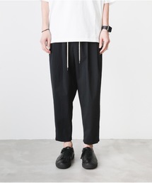 KAZUYUKI KUMAGAI ATTACHMENT | タスランNyストレッチ ワイドテーパードパンツ(その他パンツ)