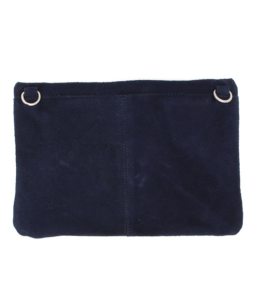 mystic（ミスティック）の「スウェードフリンジミニショルダー（ショルダーバッグ・レディース・ブラック/レッド/ネイビー/ライトグレー・ﾌﾘ-）」の5枚目の写真