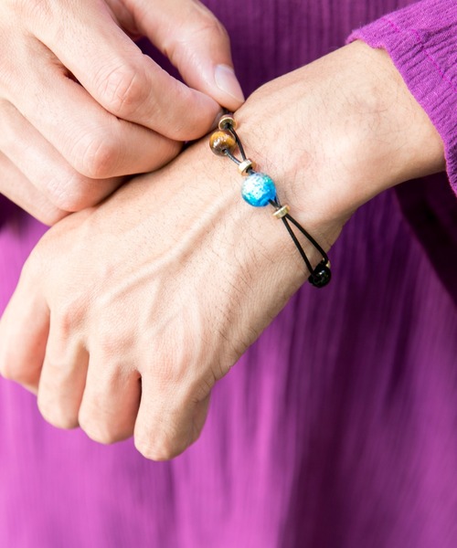 チャイハネ 蓄光ほたる玉メンズ2連ブレスレット ブレスレット チャイハネ チャイハネ のファッション通販 Zozotown