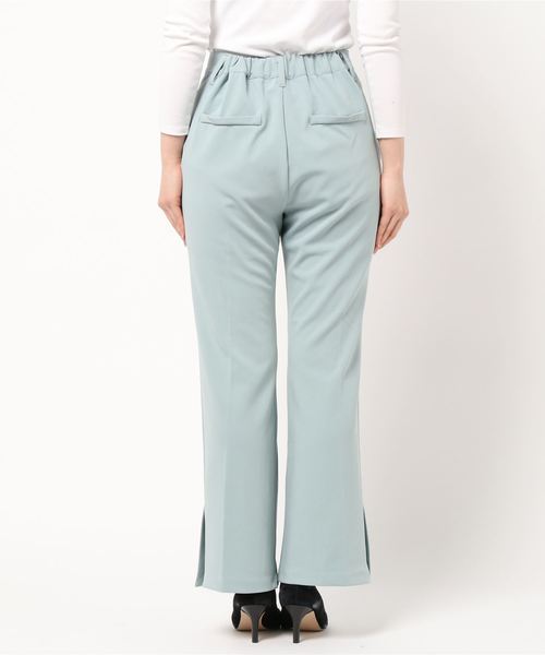 natural couture（ナチュラルクチュール）の「カットジョーゼットサイドペンツパンツ（その他パンツ・レディース・ブルー/ベージュ/ライトベージュ・SMALL/LARGE/MEDIUM）」の11枚目の写真
