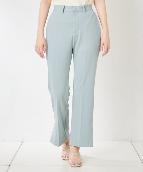 natural couture（ナチュラルクチュール）の「カットジョーゼットサイドペンツパンツ（その他パンツ・レディース・ブルー/ベージュ/ライトベージュ・SMALL/LARGE/MEDIUM）」の10枚目の写真