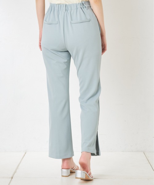 natural couture（ナチュラルクチュール）の「カットジョーゼットサイドペンツパンツ（その他パンツ・レディース・ブルー/ベージュ/ライトベージュ・SMALL/LARGE/MEDIUM）」の13枚目の写真