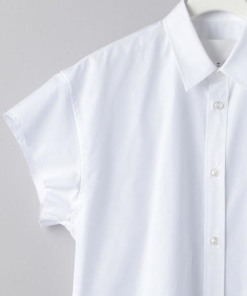 Maison Margiela(メゾンマルジェラ)の「<MAISON MARGIELA(メゾン マルジェラ)>ショートスリーブ シャツ ■■■(シャツ/ブラウス・レディース・ホワイト・38)」の4枚目の写真