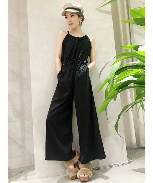 【オシャレ⭐GYDA】黒　ダブルオールインワン　サイズF オンライン ショップ 安いファッション - 【オシャレ⭐GYDA】黒