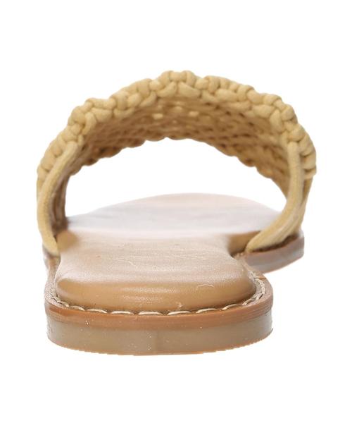 AMERICAN HOLIC（アメリカンホリック）の「マクラメフラットサンダル　＊（サンダル・レディース・ベージュ/アイボリー・S/M/L）」の8枚目の写真