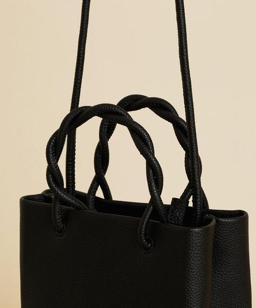 BEAUTY&YOUTH UNITED ARROWS(ビューティーアンドユースユナイテッドアローズ)の「BY∴ ツイストハンドル ショルダーバッグ -2WAY- ◆(ショルダーバッグ・レディース・ブラック/オリーブ/オフホワイト/ライトブルー/シルバー/その他1・FREE)」の20枚目の写真