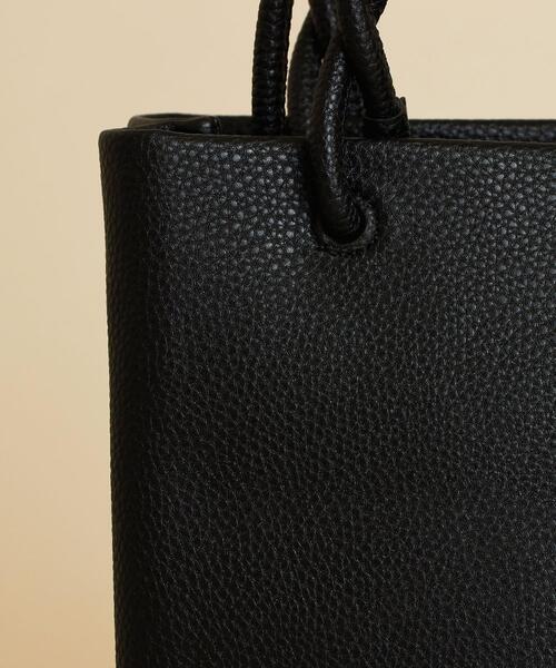 BEAUTY&YOUTH UNITED ARROWS（ビューティーアンドユースユナイテッドアローズ）の「BY∴ ツイストハンドル ショルダーバッグ -2WAY-（ショルダーバッグ・レディース・ブラック/オリーブ/その他1/シルバー/オフホワイト/ライトブルー・FREE）」の12枚目の写真