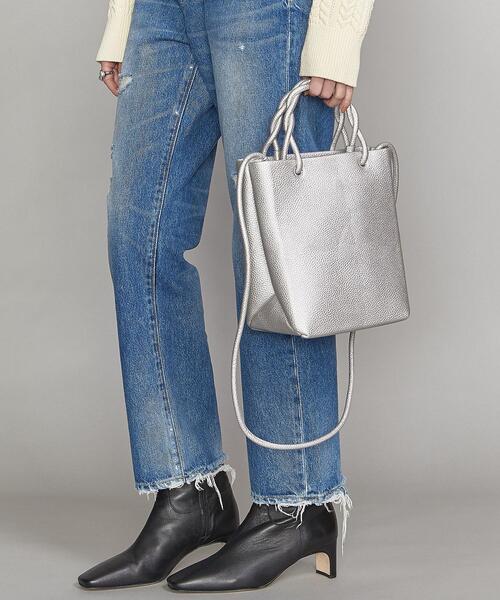 BEAUTY&YOUTH UNITED ARROWS(ビューティーアンドユースユナイテッドアローズ)の「BY∴ ツイストハンドル ショルダーバッグ -2WAY- ◆(ショルダーバッグ・レディース・ブラック/オリーブ/オフホワイト/ライトブルー/シルバー/その他1・FREE)」の17枚目の写真