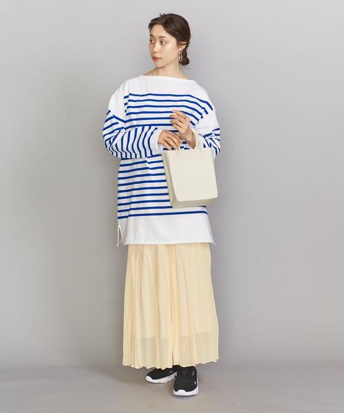 BEAUTY&YOUTH UNITED ARROWS(ビューティーアンドユースユナイテッドアローズ)の「BY∴ ツイストハンドル ショルダーバッグ -2WAY- ◆(ショルダーバッグ・レディース・ブラック/オリーブ/オフホワイト/ライトブルー/シルバー/その他1・FREE)」の9枚目の写真