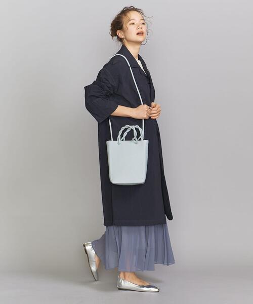 BEAUTY&YOUTH UNITED ARROWS(ビューティーアンドユースユナイテッドアローズ)の「BY∴ ツイストハンドル ショルダーバッグ -2WAY- ◆(ショルダーバッグ・レディース・ブラック/オリーブ/オフホワイト/ライトブルー/シルバー/その他1・FREE)」の10枚目の写真