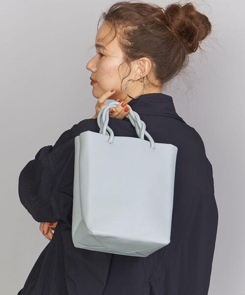 BEAUTY&YOUTH UNITED ARROWS(ビューティーアンドユースユナイテッドアローズ)の「BY∴ ツイストハンドル ショルダーバッグ -2WAY- ◆(ショルダーバッグ・レディース・ブラック/オリーブ/オフホワイト/ライトブルー/シルバー/その他1・FREE)」の11枚目の写真