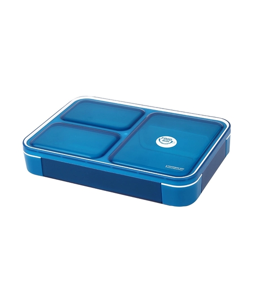 212 Kitchen Store トゥワントゥキッチンストア の フードマン 薄型弁当箱 600ml ダークブルー お弁当箱 Wear