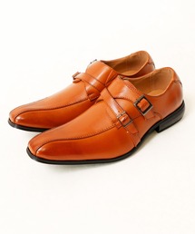 AAA+（サンエープラス）の「AAA+ ダブルモンクスワールモカシン（モカシン/デッキシューズ）」