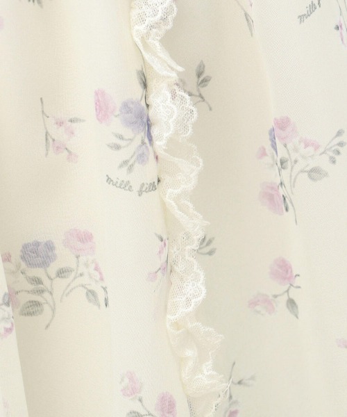 セール Pretty Rose シアーフレアースカート Mille Mille Fille Closet Closet ミルフィーユクローゼット スカート Mille Fille Closet By Lodispotto ミルフィーユクローゼットバイ ロディスポット のファッション