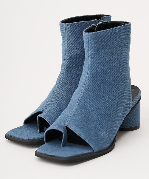 Chico（チコ）の「オープントゥトングブーツサンダル（ブーツ・レディース・ブラック/ブルー・SMALL/MEDIUM/LARGE）」の9枚目の写真