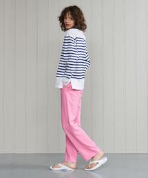 H　BEAUTY&YOUTH UNITED ARROWS | ＜H＞∴BORDER BASQUE PULLOVER/カットソー.(Tシャツ/カットソー)