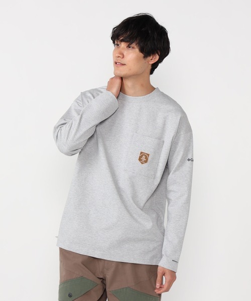 Columbia(コロンビア)の「ビッグイエローメドウロングスリーブTシャツ(Tシャツ/カットソー・メンズ・ホワイト/ブラック/グレー/モカ・SMALL/MEDIUM/LARGE/X-LARGE)」の4枚目の写真